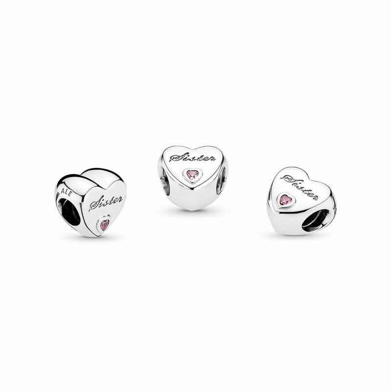 Pandora Sister's Love Charm Silver Egypt NR3178296